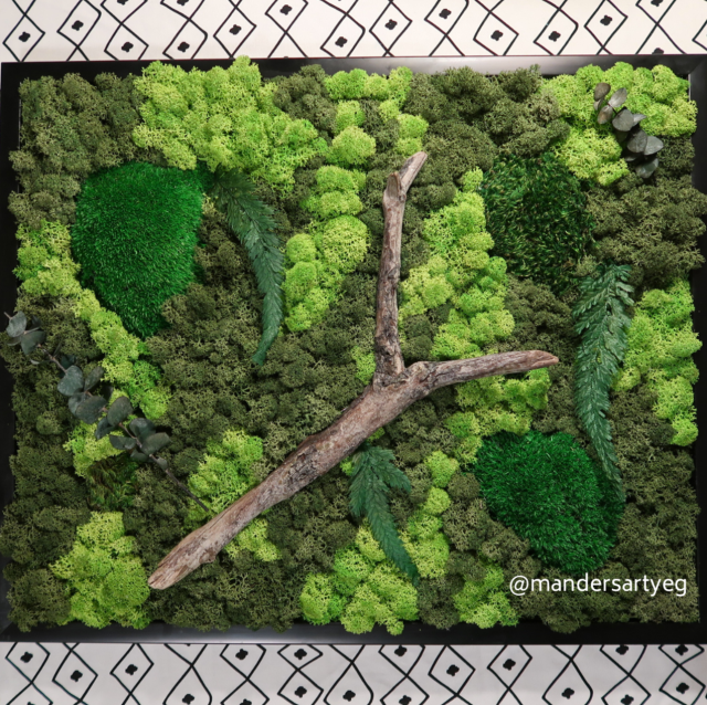 Tree Moss Art